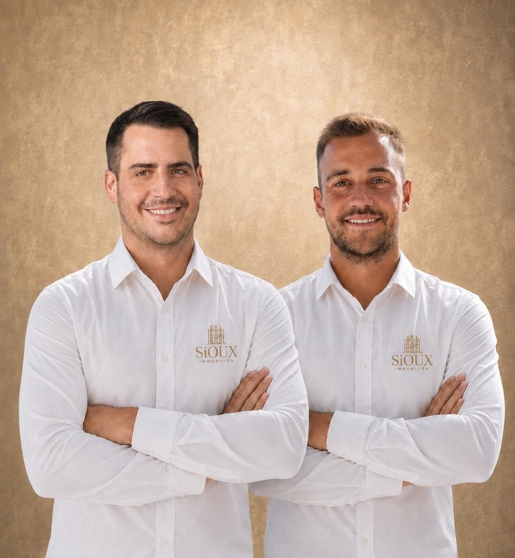 Christoph Denlöffel und Christoph Leiner, Geschäftsführer von SiOUX Immobilien